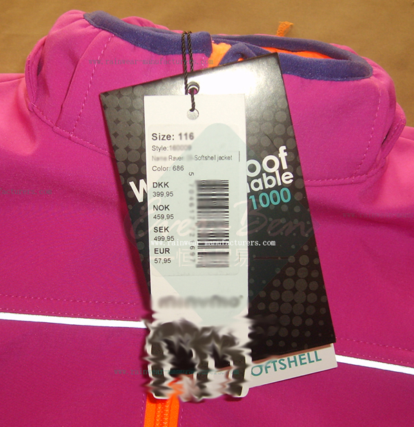 waterproof coat-womens rain jacket-fleece lined rain jacket collar